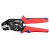 Pnrskter Pinza crimpatrice, pinza crimpatrice professionale per 0,25-1,5 mm² AWG 24-16, funzione cricchetto di precisione per connettori JST DuPont XH VH e connettori piatti, strumento di