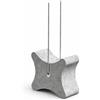 FERRI GROUP Distanziatore Knochen in Fibrocemento con Filo Zincato - Distanziale per Armatura Ferro - Supporto per Copriferro Calcestruzzo, Alta Resistenza (35-40-50mm conf.300)