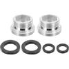 QUARKZMAN 2 Pezzi Adattatore Aeratore Rubinetto, M18 Maschio A M22 Maschio Con Guarnizione, Lunghezza 13mm