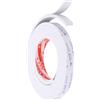 PATIKIL 2m/6.6ft Sigillatura Schiuma Nastro, 2cm Largo 5mm Spessore Singolo Adesivo Paraspifferi Striscia Guarnizione Porta Gommapiuma per Finestra Isolamento, Bianco