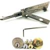 TPM Go Strumenti del fabbro KW1 Lockpick 2 in 1 strumento,Serratura civile della serratura della porta aperta