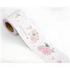 Dostear Bordi Adesivi per Pareti Fiori Rosa 12cm X 500cm Battiscopa Adesivo Cucina Greche Adesive per Cucina