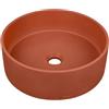 Essebagno Lavabo da appoggio in cemento terracotta