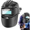 Generic Casco da saldatura, oscuramento automatico, protezione antiriflesso per il viso, larghe con tecnologia anti-appannamento, copricapo regolabile per costruzione, riparazione auto, progetti di