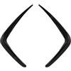 ATACDVDYEU Labbro Paraurti Auto Anteriore Per BMW G20 G21 Auto Paraurti Anteriore Lip Spoiler Copertura Nebbia Trim Griglia 318i 320i 325i 330i 330d 330e Body Kit 2019-2022 Tuning(Glossy Black)