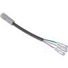 Generico Cavo connettore luce targa adattatore for YAMAHA MT07 MT09 Tracer 900/9/GT 9GT+ Tenere 700 XTZ700 XSR YZF R7(Item B)