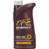 MANNOL Olio motore ENERGY 5W-30 Olio parzialmente sintetico 1 L Compatibilità con VW Polo Hatchback 6R1, 6C1 Golf IV Hatchback 1J1 Golf VII Hatchback 5G1, BQ1, BE1, BE2 GOLF VI 5K1 POLO 9N TIGUAN 5N