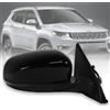 TiJeRa Specchio Laterale Per Jeep Compass 2017-2021 Auto Parts Gruppo Specchietto Laterale Esterno Automotive