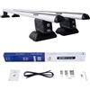 DGH System Barre portatutto portapacchi PUNTI compatibile con Nissan NV200 VAN 2009-2021 max 90 kg 135 cm Alluminio