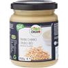 CIBO CRUDO crudo biologico vegan Cibocrudo Tahini Chiaro di Semi di Sesamo Neutri, Crudo Bio Integrale al 100%, Senza Glutine, Salsa Tahina per Hummus di Ceci, Sapore Dolce - 180 gr