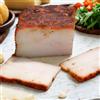 Fior di Farina Lardo Artigianale Calabrese 300g - Grasso Stagionato Casereccio della Calabria - Prodotto Tipico con Spezie + 4 Bruschette Locali a Lievitazione Naturale in Omaggio per Aperitivo