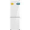 Cecotec Frigorifero Combinato Total No Frost 322L Bolero CoolMarket Combi 322i White Glass E. Altezza 185,5cm, Larghezza 59,5cm, Tecnologia Multi Airflow, HumidityFlex HUB, LED Interno, Bianco