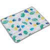 LUPEMCON Tappetino rinfrescante per animali - Materassino Ice Silk per cani e gatti, cotone morbido lavabile, antiscivolo, taglie XS-2XL, confortevole per casa e viaggio(B,X-Large)