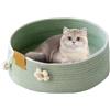 Generico per Gatti | Lettino per Gatti da Interno | Mobile per Animali con Graffiatoio per Riposo Salotto Ufficio Camera da Letto