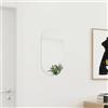 Generico Specchio 60x30 cm in Vetro,Bianco,2.02kg,326082