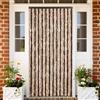 Generico Tenda Antimosche Beige e Marrone Chiaro 100x230 cm in Ciniglia,Trattamenti per finestre,Rete per zanzare-377368