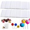 Bangbobi 300 Bastoncini per Cake Pop, Bastoncini di Carta per Cake Pop, Bastoncini Bianchi per Lecca-Lecca per Torte, Biscotti e Dessert 10 cm × 3,5 mm