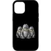 Cool 3 Hip Hop Trio Street Gold Chain Fu Custodia per iPhone 12/12 Pro Alligator Crocodile Rap Old School Retro Streetwear anni '80 e '90