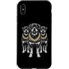 Cool 3 Hip Hop Trio Street Gold Chain Fu Custodia per iPhone XS Max Rottweiler Rottie Rap Old School Retro Streetwear anni '80 '90
