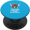 First American Pope Leo XIV Vatican Cath Papa Leone XIV Non costruire un'altra Babele. Costruisci Gerusalemme PopSockets PopGrip Adesivo