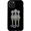 Cool 3 Hip Hop Trio Street Gold Chain Fu Custodia per iPhone 11 Pro Cavalluccio marino Rap Old School Retro Streetwear 80s 90s Tre