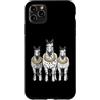 Cool 3 Hip Hop Trio Street Gold Chain Fu Custodia per iPhone 11 Pro Max Appaloosa Horse Rap Old School Retro Streetwear anni '80 e '90
