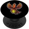 softball phoenix fire bird team spirit m Phoenix Softball Fierce Mascotte PopSockets PopGrip Adesivo