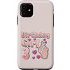 Girls Birthday Korean Kids K Pop Fan K-P Custodia per iPhone 11 Compleanno Ragazza 3 Anni Età 3 Coreano Pop Love K-Pop
