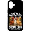 Jimbeels Custodia per iPhone 16 Club Cortile Galline