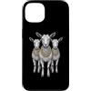 Cool 3 Hip Hop Trio Street Gold Chain Fu Custodia per iPhone 13 Goat Rap Old School Retro Streetwear anni '80 '90 Tre