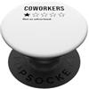 Funny Sarcastic Humor Introverts Gifts Colleghi Una stella non così pubblicizzata non consiglierebbe PopSockets PopGrip Adesivo