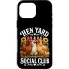 Jimbeels Custodia per iPhone 16 Pro Max Club Cortile Galline
