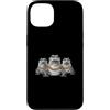 Cool 3 Hip Hop Trio Street Gold Chain Fu Custodia per iPhone 13 Coccodrillo Alligatore Rap Old School Retro Streetwear 80s 90s