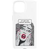 Grandio Design Funny Pop Art Gifts Custodia per iPhone 15 It's Way Too Peopley Fuori Umoristico Vintage Pop Art Girl