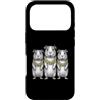 Cool 3 Hip Hop Trio Street Gold Chain Fu Custodia per iPhone 17 Pro Cavia Rap Old School Retro Streetwear 80s 90s Tre