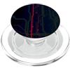 Computer Circuit Board Tech Graphic Nerd Intelligenza Artificiale Hardware Microchip Tech Appassionato PopSockets PopGrip per MagSafe