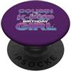 Girls Birthday Korean Kids K Pop Fan K-P Cugino Del K-Pop Compleanno Ragazza Coreano Buon Compleanno PopSockets PopGrip Adesivo
