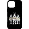 Cool 3 Hip Hop Trio Street Gold Chain Fu Custodia per iPhone 16 Pro Max Appaloosa Horse Rap Old School Retro Streetwear anni '80 e '90