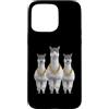 Cool 3 Hip Hop Trio Street Gold Chain Fu Custodia per iPhone 15 Pro Max Lama Alpaca Rap Old School Retro Streetwear 80s 90s Three
