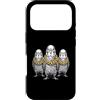 Cool 3 Hip Hop Trio Street Gold Chain Fu Custodia per iPhone 17 Pro Parrocchetto Uccello Budgie Rap Old School Retro Streetwear 80s 90s