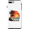 Miami Beach Florida Surfing Surf Ocean V Custodia per iPhone 7 Plus/8 Plus Miami Spiaggia