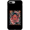 TOKYO WAVES Oni Mask Designs Custodia per iPhone 7 Plus/8 Plus Maschera giapponese del diavolo Yokai del diavolo Hannya Giappone Oni