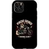 Desert Lizard Riding Co Custodia per iPhone 11 Pro Divertente Pinche Cowboy Gringo Equitazione Club Moto Lucertola