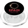Spain Eclipse Travel Tees Evento solare dell'eclissi della Spagna 12 agosto 2026 Souvenir di viaggio PopSockets PopGrip per MagSafe