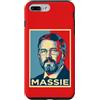 Massie 2028 Election Poster Vote Apparel Custodia per iPhone 7 Plus/8 Plus Massie 2028 Election Poster Thomas Massie For President Vote
