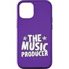 Music Triangle Custodia per iPhone 12/12 Pro Il produttore musicale Ingegnere Audio Distressed