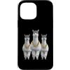 Cool 3 Hip Hop Trio Street Gold Chain Fu Custodia per iPhone 13 Pro Max Lama Alpaca Rap Old School Retro Streetwear 80s 90s Three