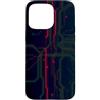 Computer Circuit Board Tech Graphic Nerd Custodia per iPhone 15 Pro Max Intelligenza Artificiale Hardware Microchip Tech Appassionato