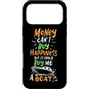 Funny Boating Yacht Captain Sailor Custodia per iPhone 17 Pro Max Il denaro non può comprare la felicità ma potrebbe comprarmi una barca