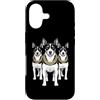 Cool 3 Hip Hop Trio Street Gold Chain Fu Custodia per iPhone 17 Rat Terrier Rap Rap Old School Retro Streetwear anni '80 e '90